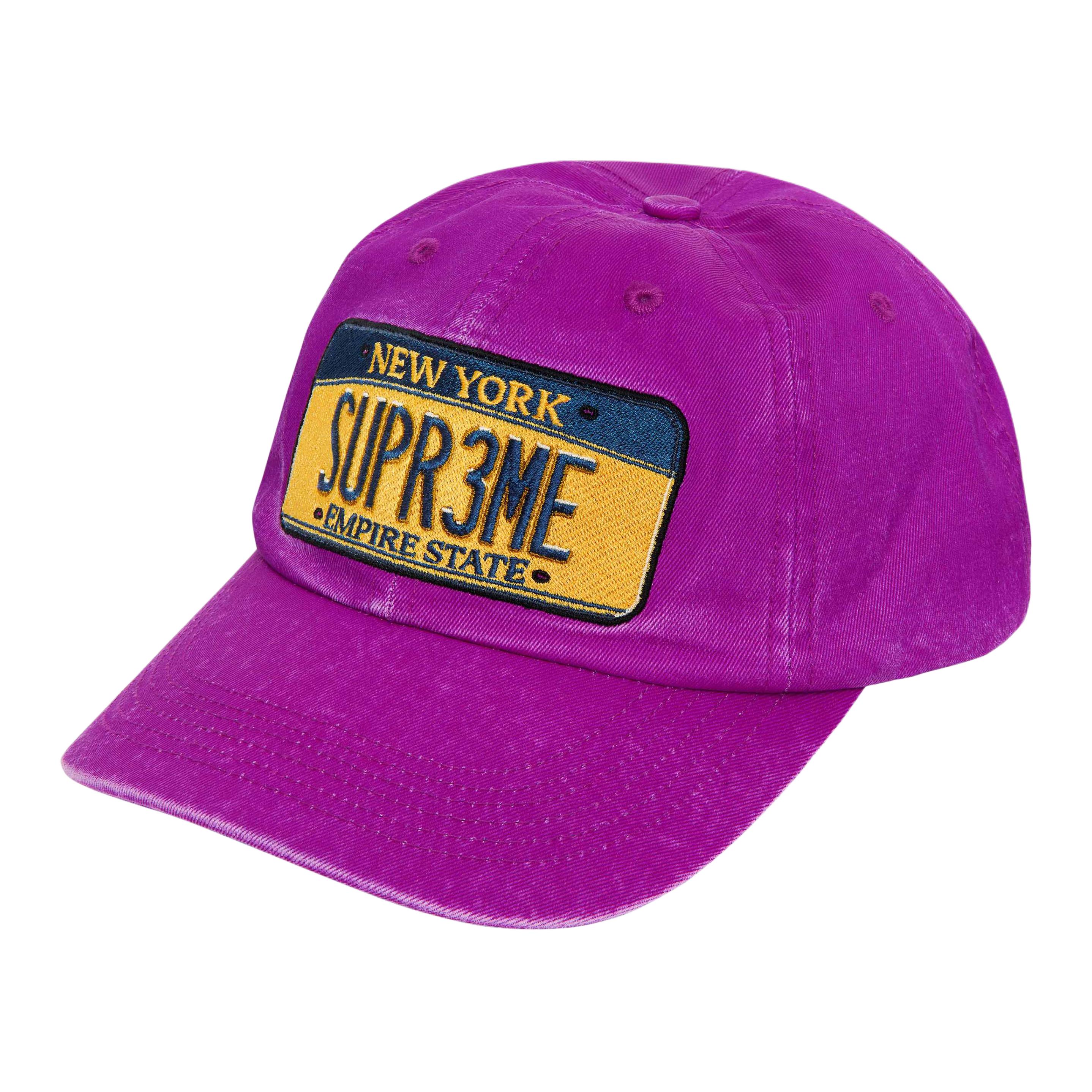 Панама Supreme SS25 WEEK 3 License Plate 6-Panel (разноцветная)
