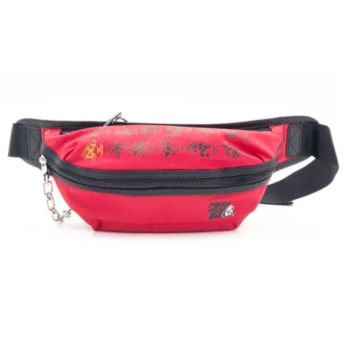 KENZO Fabric Sling Bag, Fanny Pack Men's Red