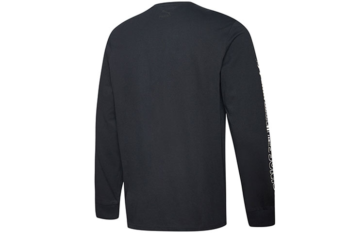 Мужская футболка PUMA x Sonic Long Sleeve (черная) — фото 2