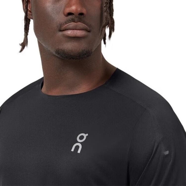 On Running T Shirt Men’s Black/Dark Gray