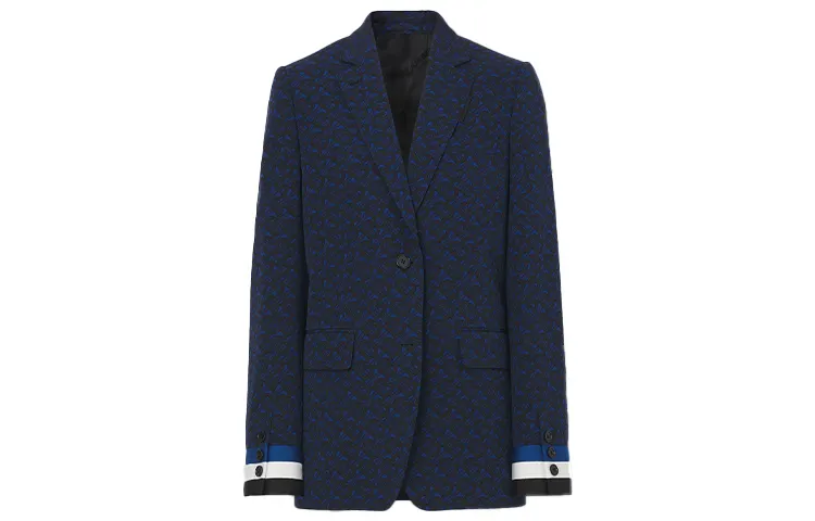 Burberry Business Suit Coat Women's Blue