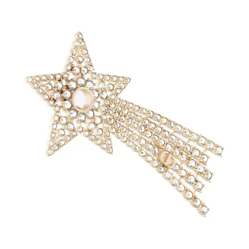 Dior 2023-2025 Plated Rhinestone Night Herbarium Brooch costume brooch