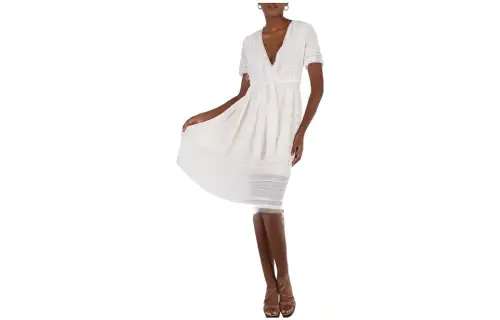 Burberry Short Sleeved Dress Women's