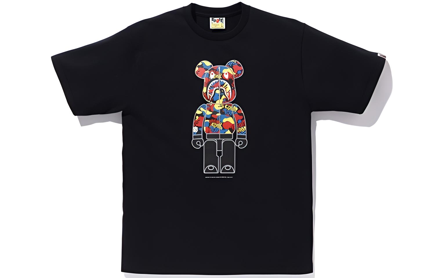 Bape X Medicom Toy Camo Bear Tee
