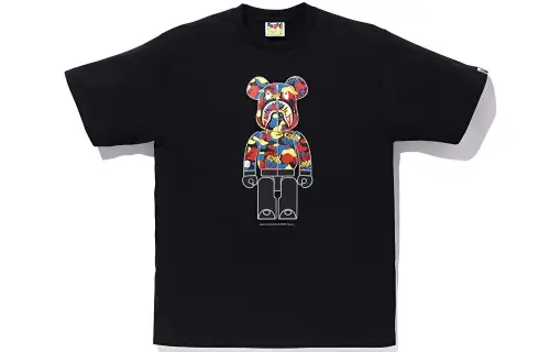 Bape X Medicom Toy Camo Bear Tee