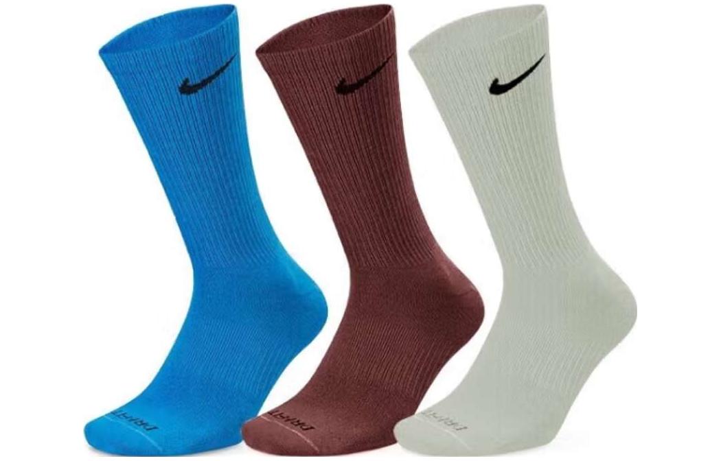 Nike Knee High Socks Men’s Blue/Brown/Green