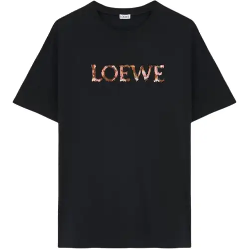 Loewe logo-embroidered T-shirt