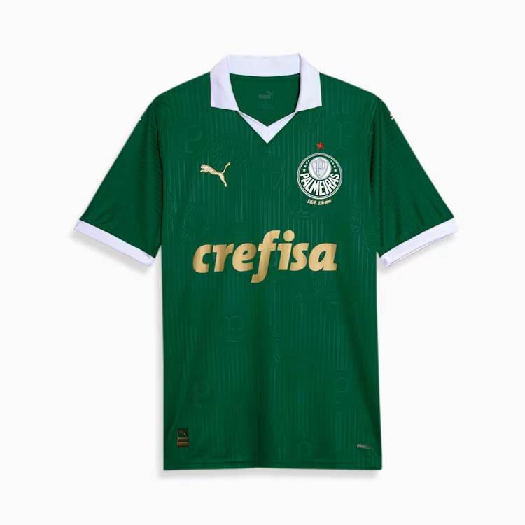 PUMA Camiseta Oficial Para Hombre Local '24 Del Palmeiras