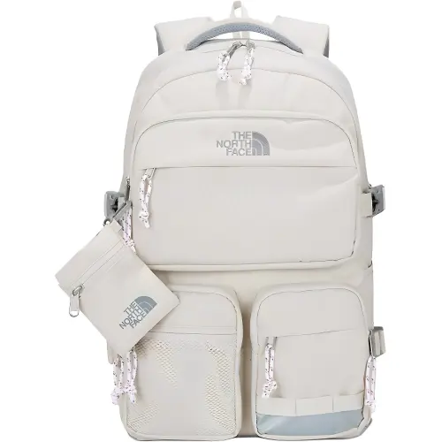 THE NORTH FACE 24L Outdoor Bags Polyester Ecru Unisex