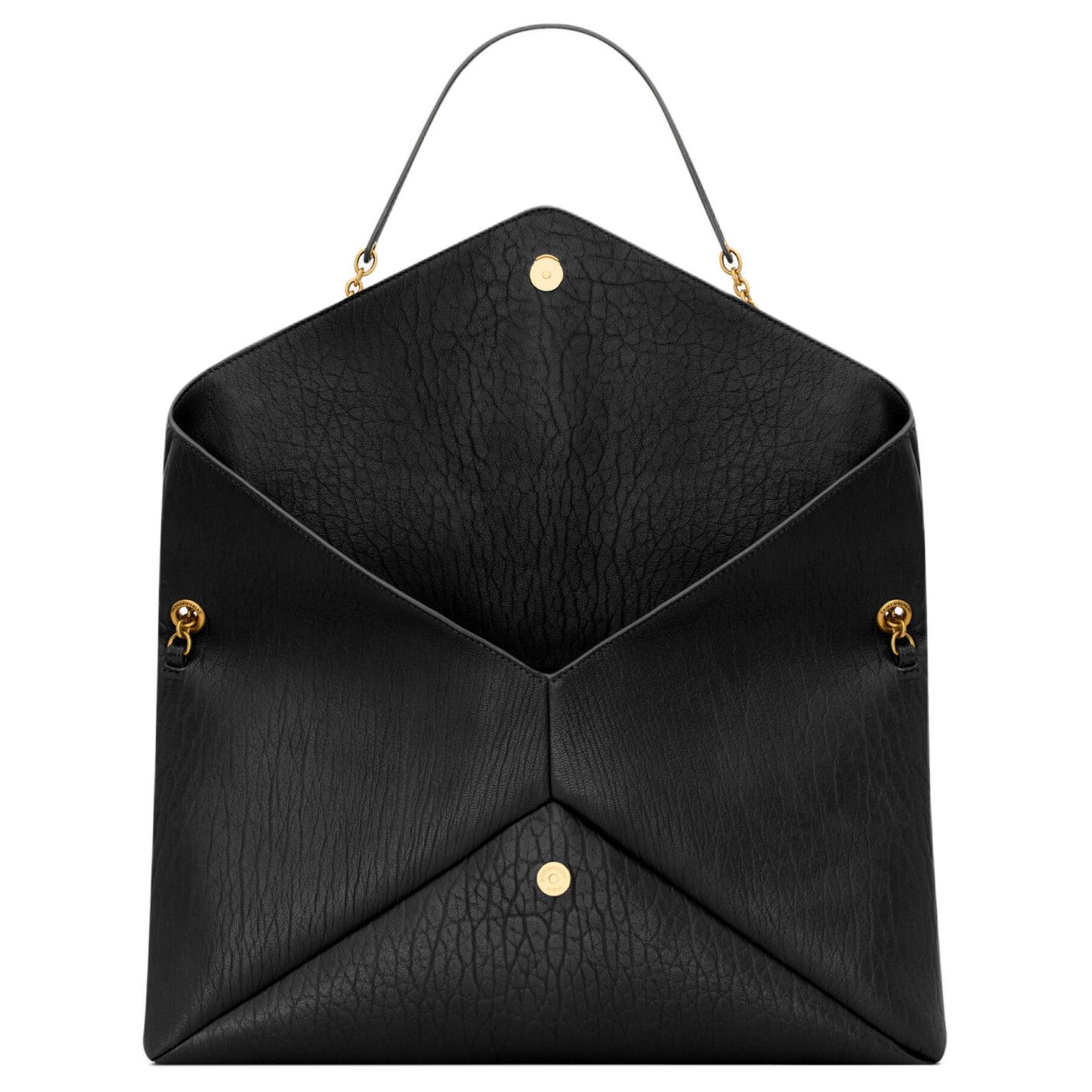 Женская сумка SAINT LAURENT CASSANDRE (черная) — фото 5