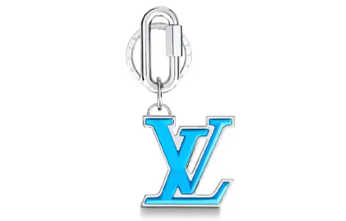 LOUIS VUITTON Metal Rubber Keychains Unisex