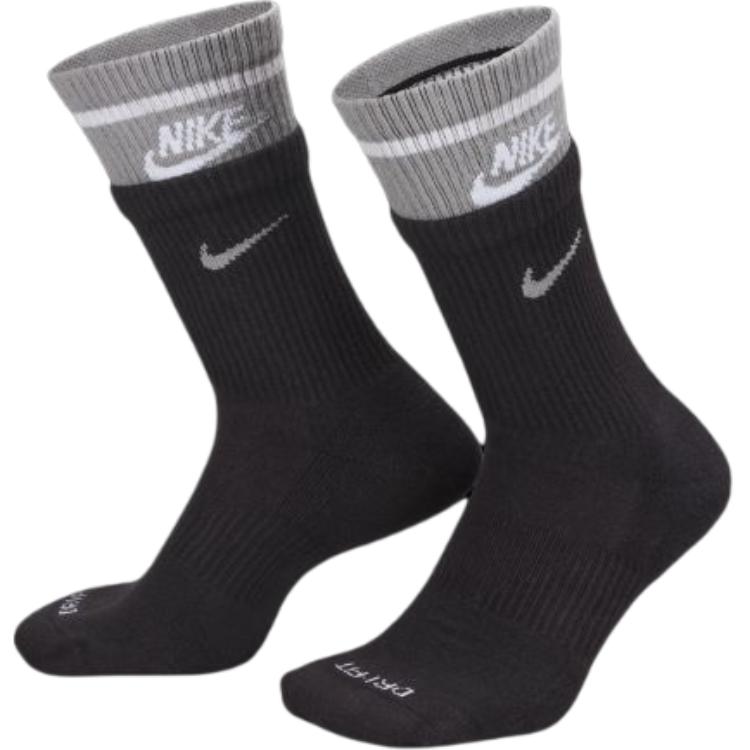 Nike Crew Socks Unisex 1 Pack Black