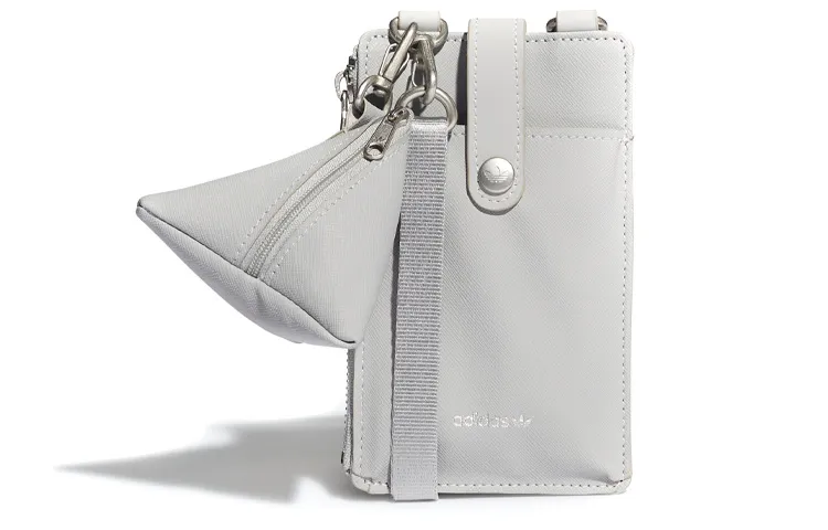 Adidas Originals Pu Crossbody Bag, Shoulder Bag Regular Unisex Light Asphalt Gray