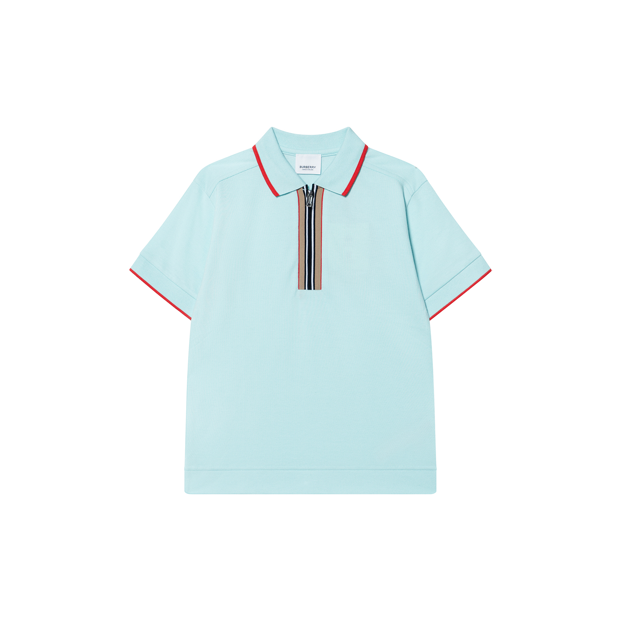 Поло Burberry SS22 (светло-голубая)