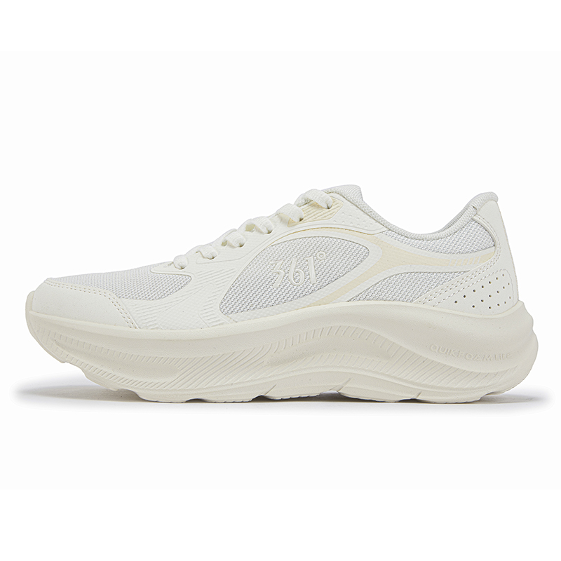 361° Star Leap Cushioning Breathable Rebound Low top Casual Running Shoes Women’s White