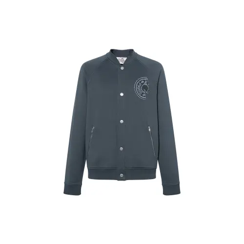 HERMES Jackets & Coats Men's Gray