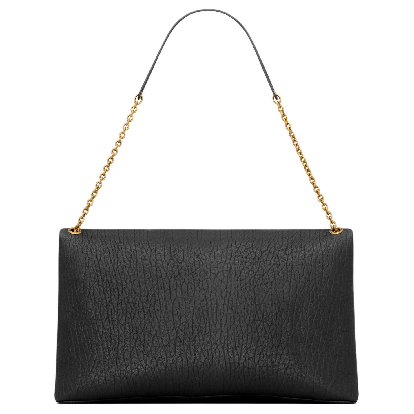 Женская сумка SAINT LAURENT CASSANDRE (черная) — фото 4