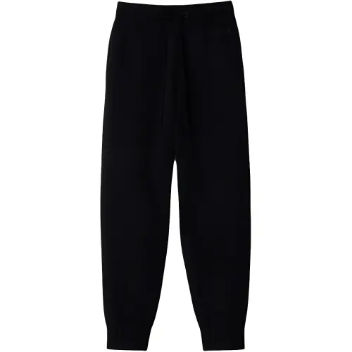 Burberry Knitted Sweatpants Women's Black