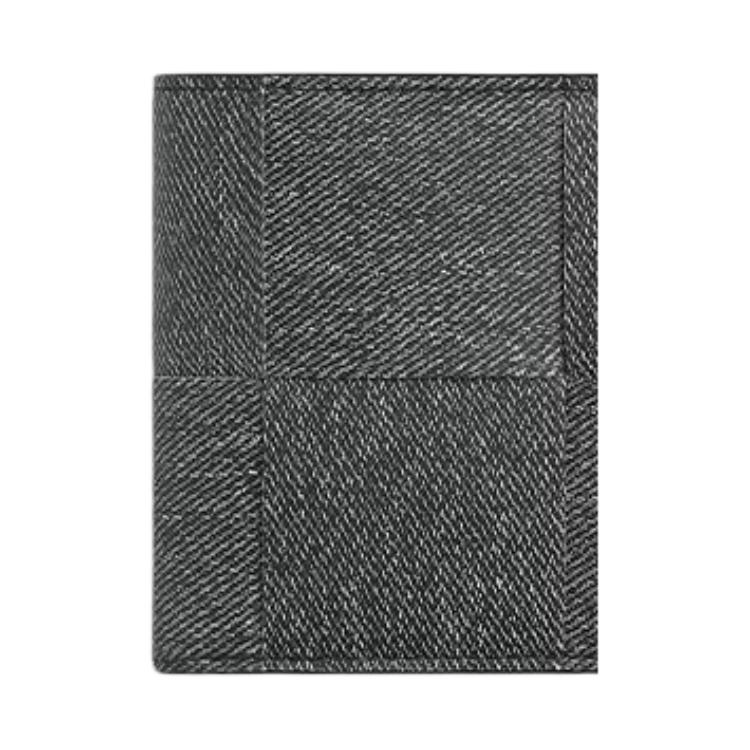 Кошелек Bottega Veneta CASSETTE (серо-коричневый) — фото 4