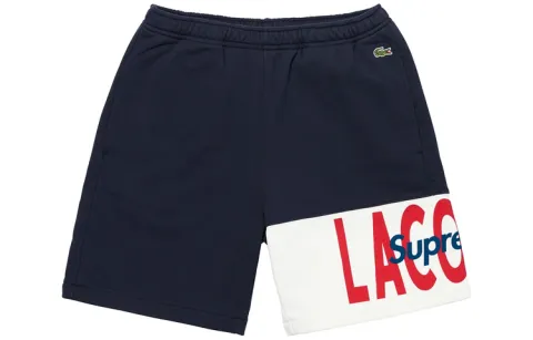 Supreme Lacoste Logo Panel Sweatshort