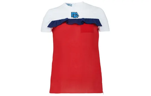 PRADA Regular T Shirt Women's Red