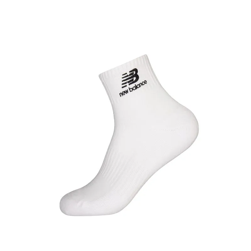 New Balance Ankle Socks Unisex 1 Pack White