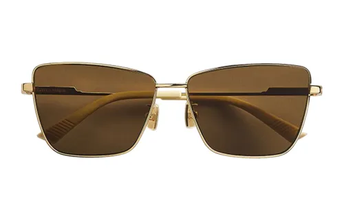 Bottega Veneta Sunglasses Women's Gold