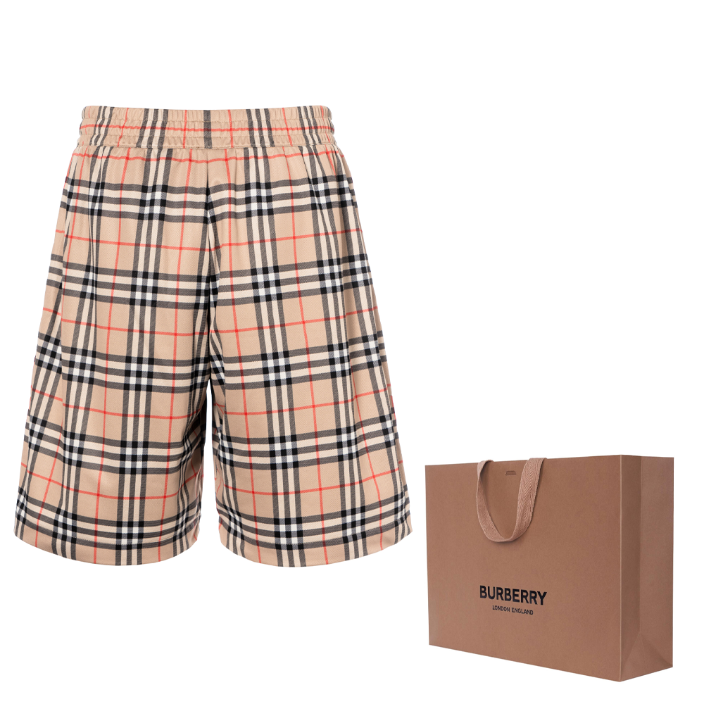 Мужские шорты Burberry (разноцветные) — фото 8