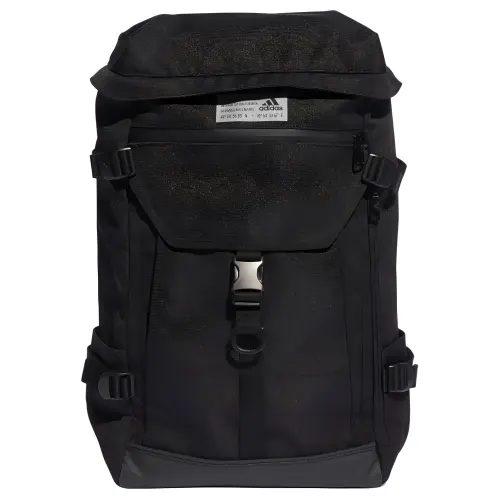 Adidas Recycled Polyester Backpack Unisex Black