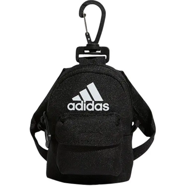 Adidas Recycled Polyester 2 in 1 Hanging Handbag Combo Set Unisex Black