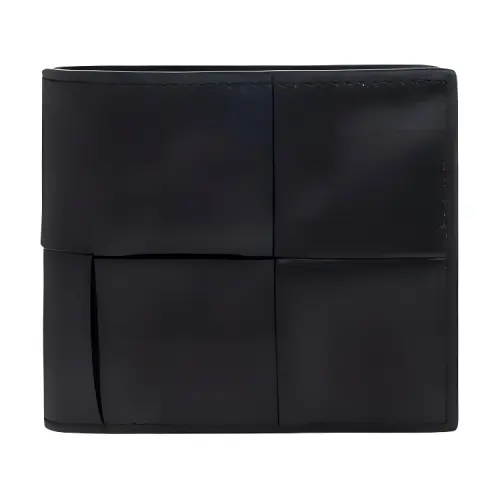Bottega Veneta Calfskin Wallet Men's Black