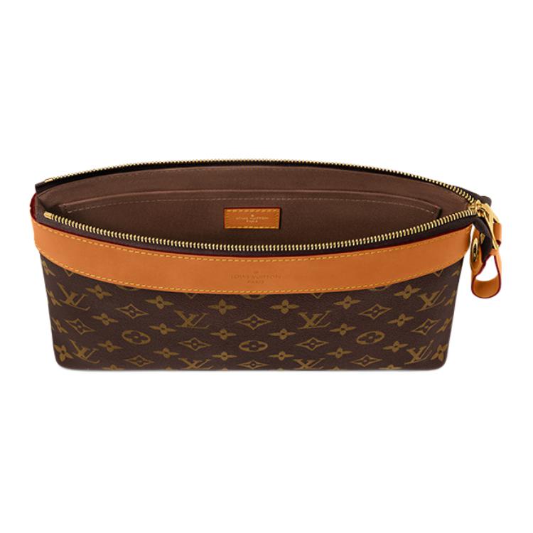 Мужская сумка Louis Vuitton Pochette Voyage (коричневая) — фото 4