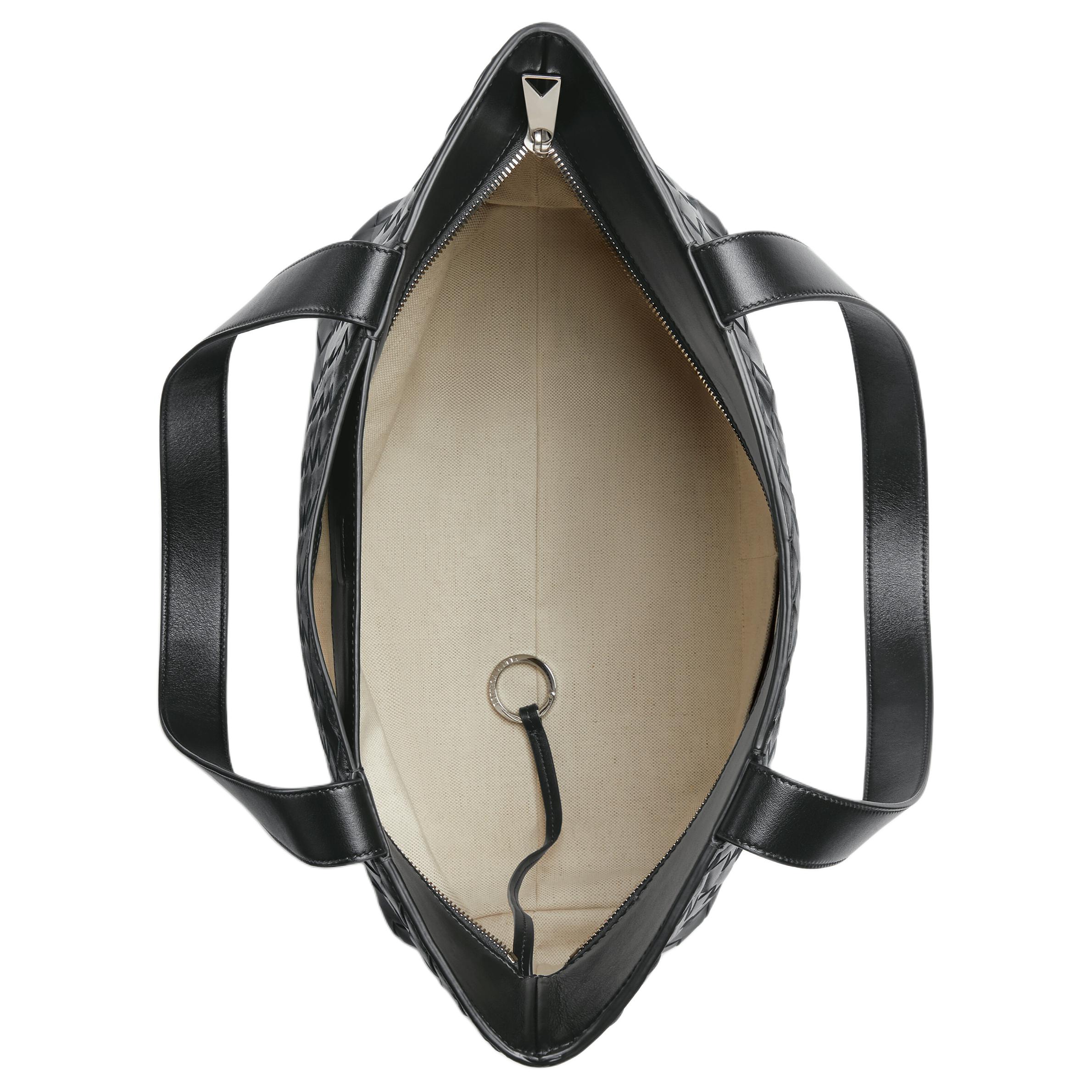 Мужская сумка Bottega Veneta Intrecciato Tote (серый) — фото 3