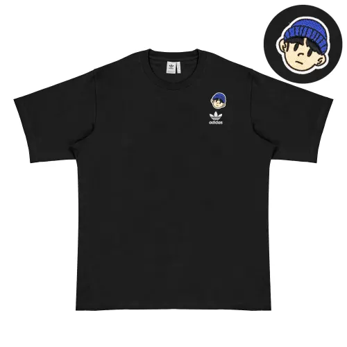 Adidas Originals T Shirt Unisex Black