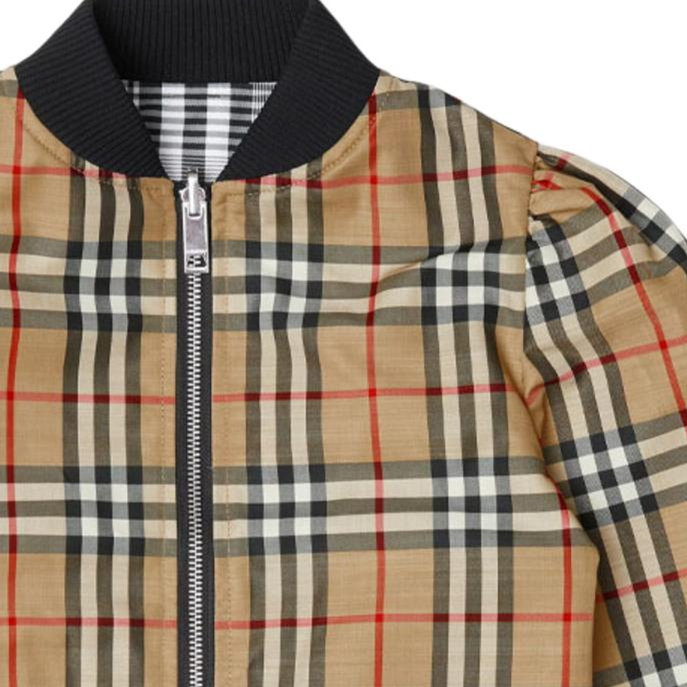 Женская куртка Burberry (черно-белый) — фото 6