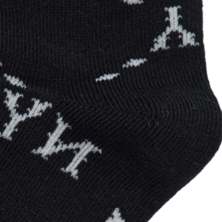 MLB Old Flower Crew Socks Unisex Black