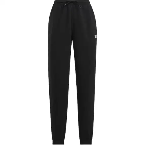 Reebok Identity Small Logo Fleece Jogger Casual Pants Women's Black