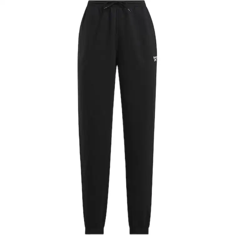 Reebok Identity Small Logo Fleece Jogger Casual Pants Women's Black