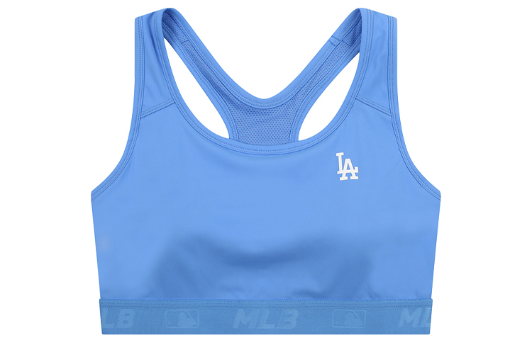 MLB Los Angeles Dodgers Sleeveless Sports Shirts Women’s Blue Racerback