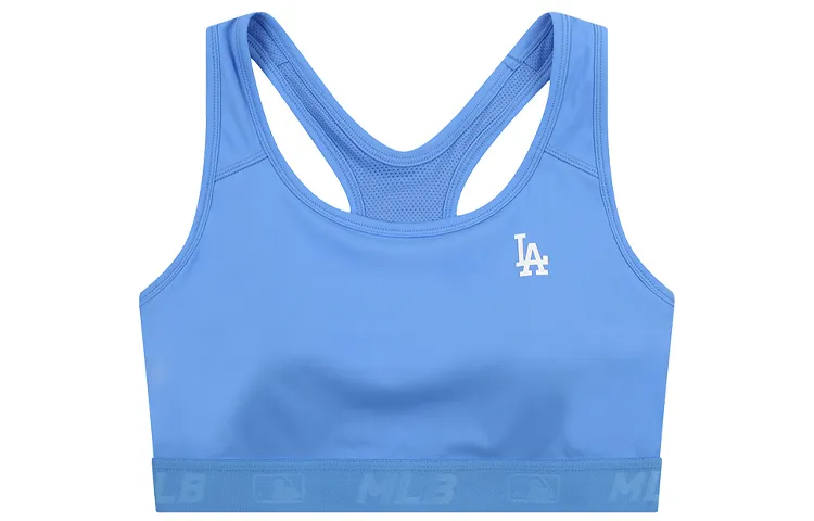 MLB Los Angeles Dodgers Sleeveless Sports Shirts Women's Blue Racerback