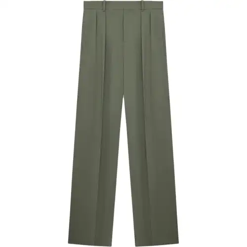 Loewe logo-embroidered trousers