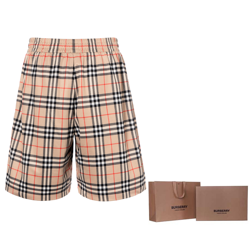 Мужские шорты Burberry (разноцветные) — фото 10