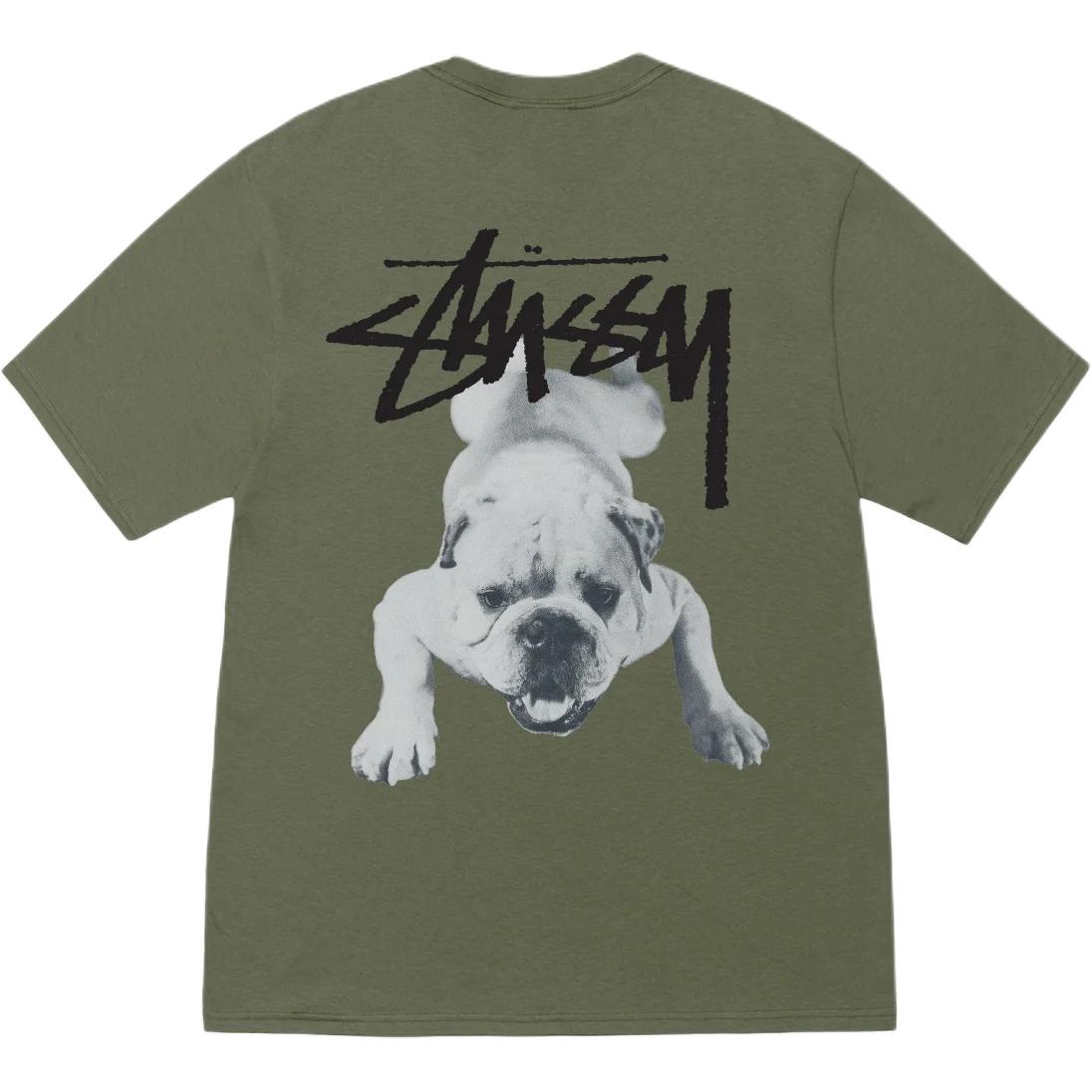 Футболка Stussy SS25 Stock Dog Tee (белая)