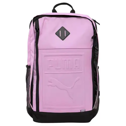PUMA Polyester Backpack Regular Women's Pink Purple