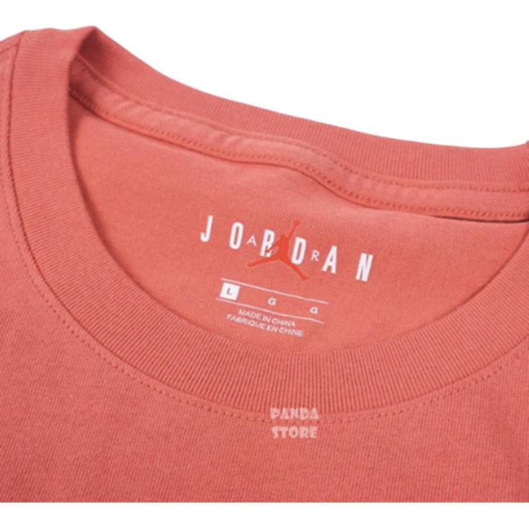 Мужская футболка Jordan (красная) — фото 3