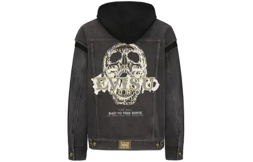 EVISU Denim Jacket Women's Black