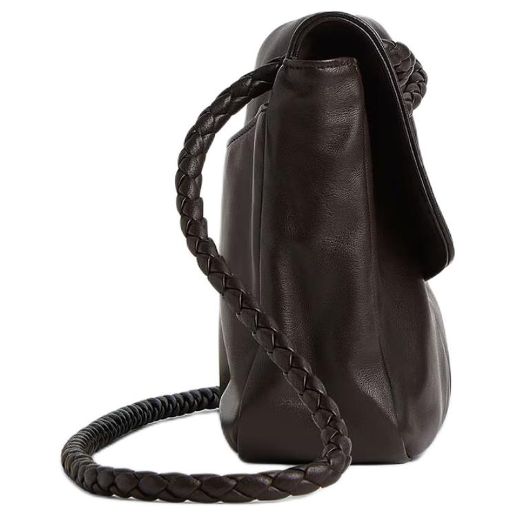 Женская сумка Bottega Veneta (коричневая) — фото 2