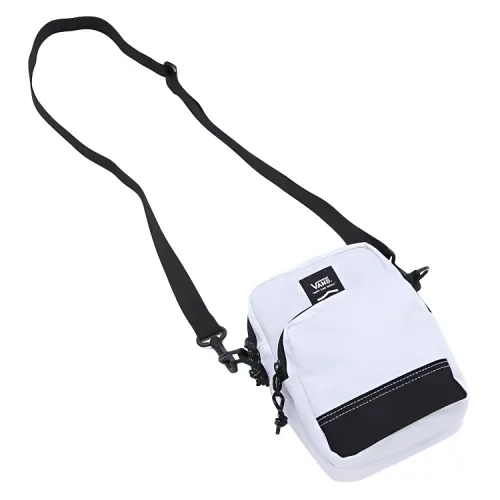 Vans Canvas Shoulder Bag Unisex White