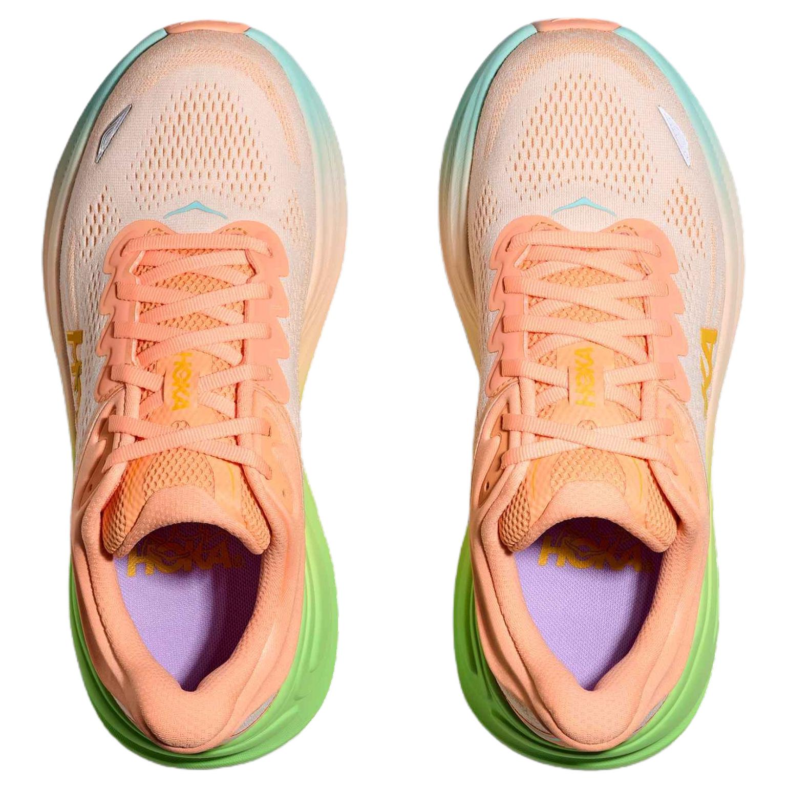 HOKA ONE ONE Bondi 9 Frost Pale Tangerine Women’s