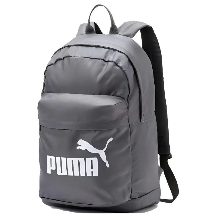 PUMA Nylon Fabric Backpack Backpacks Unisex Gray